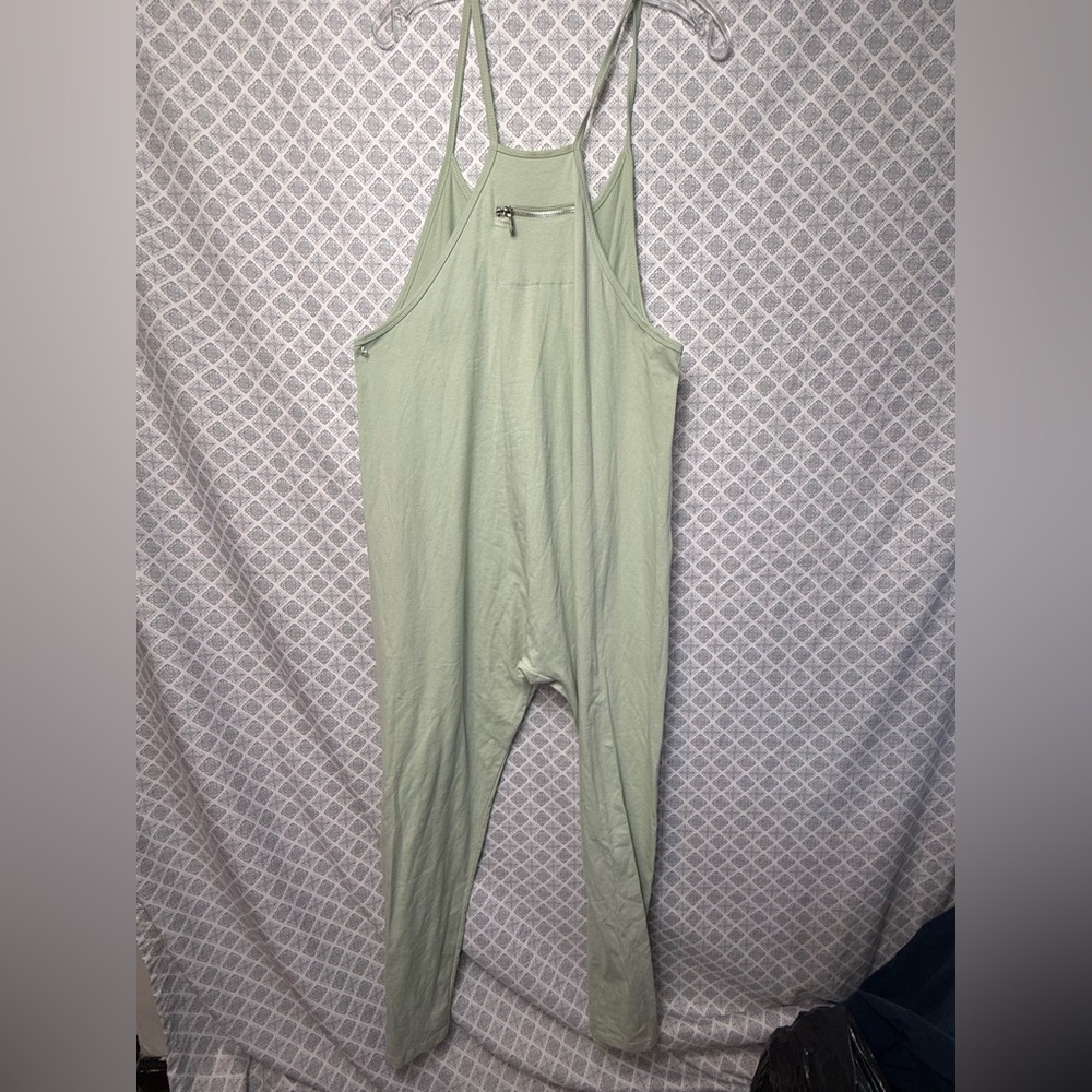 Mint Green Strappy Jumpsuit